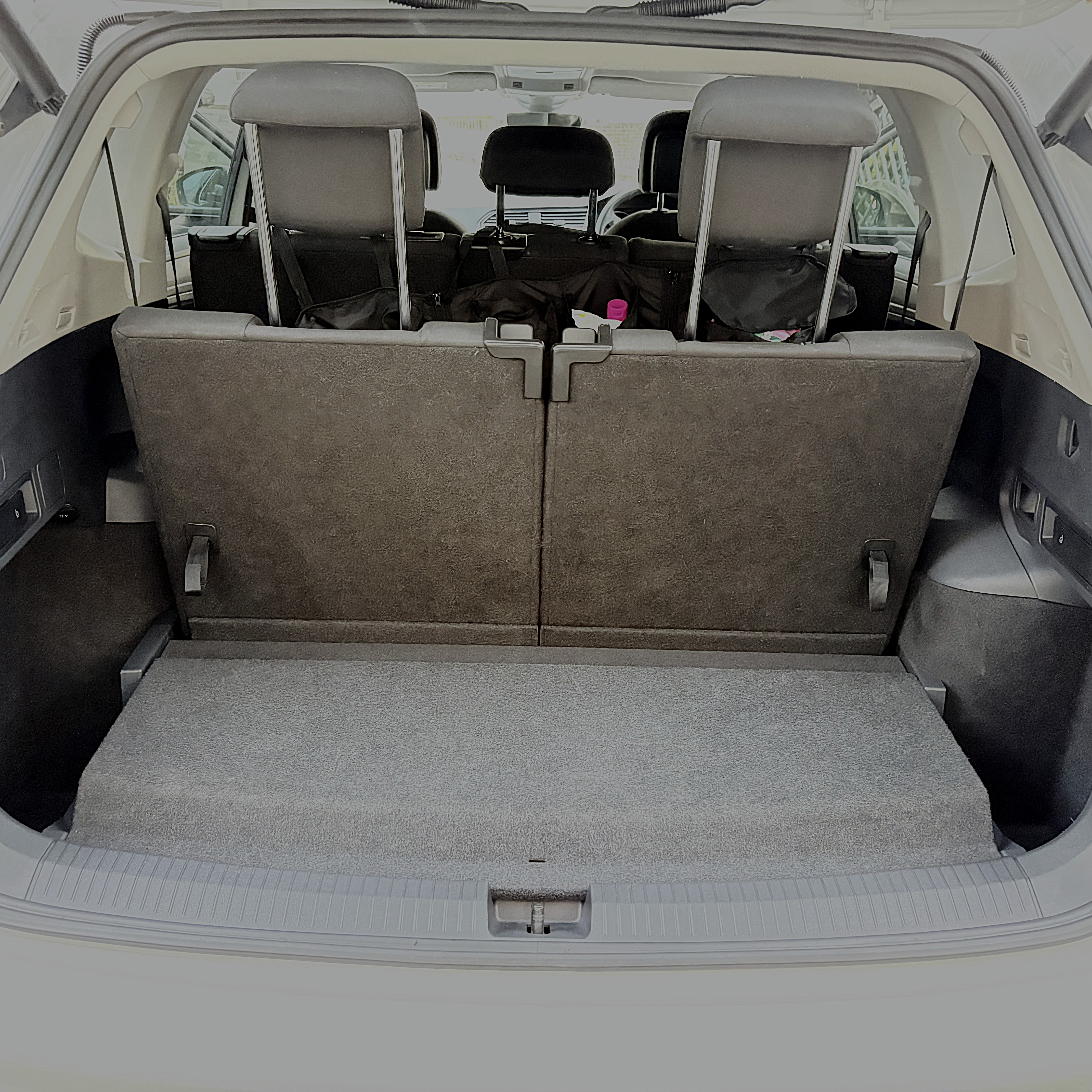 VW Tiguan boot interior after cleaning